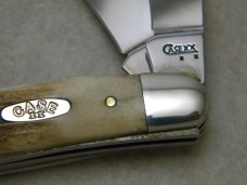 Rare Case XX SS USA 2 Dot TEX RAT Stag 4 Blade Muskrat Knife Rare Case XX SS USA 2 Dot TEX RAT Stag 4 Blade Muskrat Knife