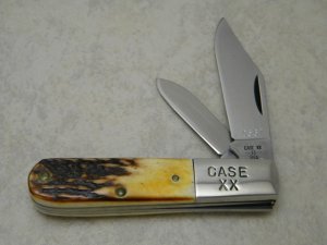 Case XX USA 52009 1/2 Stag 1982 Barlow Knife 