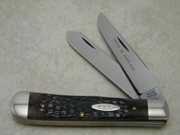 Case XX Stainless USA 1979 Tested XX Razor Edge 6254 Bone Trapper Knife Case XX Stainless USA 1979 Tested XX Razor Edge 6254 Bone Trapper Knife