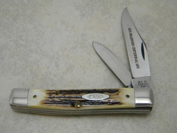 Case XX Stainless 1979 Bradford Centennial 5292 Stag Texas Jack Knife