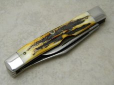 Case XX Stainless 1979 Bradford Centennial 5292 Stag Texas Jack Knife Case XX Stainless 1979 Bradford Centennial 5292 Stag Texas Jack Knife