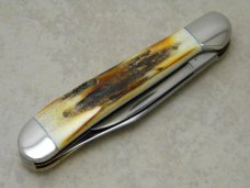 Case XX Stainless 1979 Bradford Centennial 5249 Stag Copperhead Knife Case XX Stainless 1979 Bradford Centennial 5249 Stag Copperhead Knife