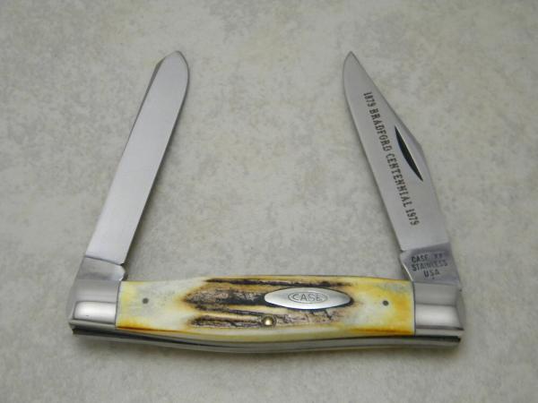 Case XX Stainless 1979 Bradford Centennial 5275 Stag Moose Knife