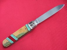 Vintage German Boker 712 Leverlock Knife - Custom Vintage German Boker 712 Leverlock Knife - Custom