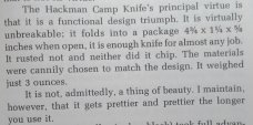 Finnish Hackman Camp Knife.