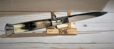 Antique (60's era) 15" Transitional Stiletto - Genuine Brazilian Horn Antique (60's era) 15" Transitional Stiletto - Genuine Brazilian Horn
