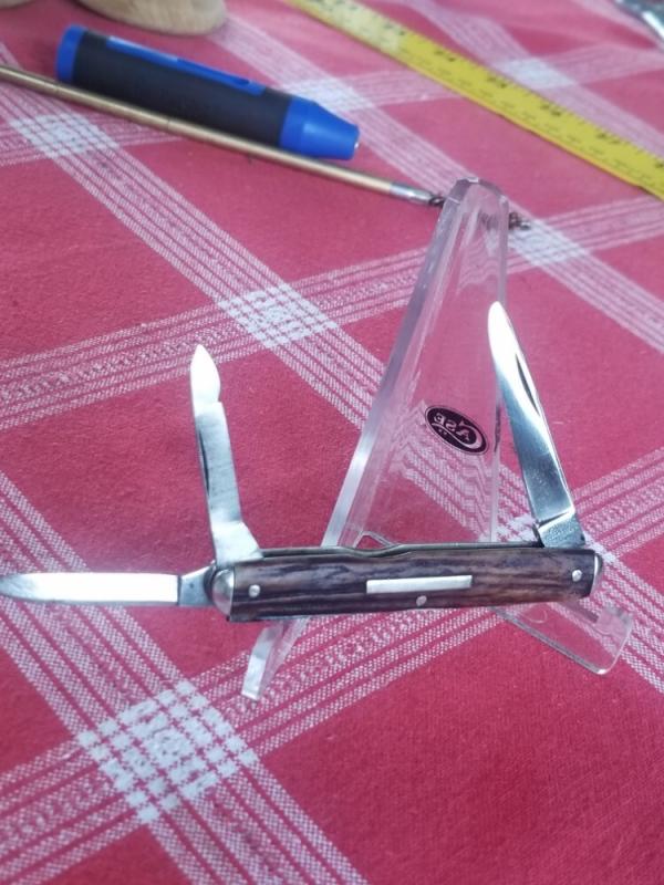 Camillus Stag senator 3 blade Whittler