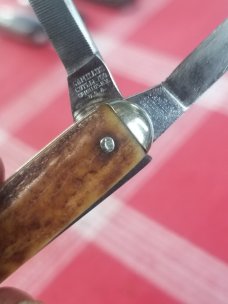 Camillus Stag senator 3 blade Whittler