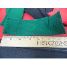 ONE DOZEN LIGHT GREEN FELT POUCHES for storing  case xx buck schrade pocket knives  or jewelry 