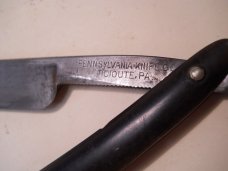 PA Knife Co. / Tidioute, PA Straight Razor PA Knife Co. / Tidioute, PA Straight Razor