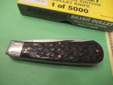 Remington 1991 Silver Bullet Bone Handle Mini Trapper Model # R1178SB Remington 1991 Silver Bullet Bone Handle Mini Trapper Model # R1178SB