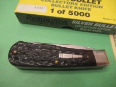 Remington 1991 Silver Bullet Bone Handle Mini Trapper Model # R1178SB Remington 1991 Silver Bullet Bone Handle Mini Trapper Model # R1178SB