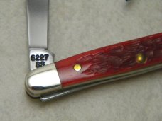 Case XX USA 4 Dot Bone 6227 Little 2 Blade Stockman Knife w/Scissors NIB Case XX USA 4 Dot Bone 6227 Little 2 Blade Stockman Knife w/Scissors NIB