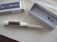 Hubertus Knife Size 10 Medium Genuine Stag NIB Hubertus Knife Size 10 Medium Genuine Stag NIB