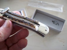 Hubertus Knife Size 10 Medium Genuine Stag NIB Hubertus Knife Size 10 Medium Genuine Stag NIB