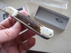 Hubertus Knife Size 10 Medium Genuine Stag NIB Hubertus Knife Size 10 Medium Genuine Stag NIB