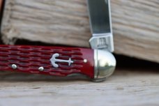 ROUGH RYDER RED JIGGED BONE LOCKING MARLIN SPIKE ROUGH RYDER RED JIGGED BONE LOCKING MARLIN SPIKE