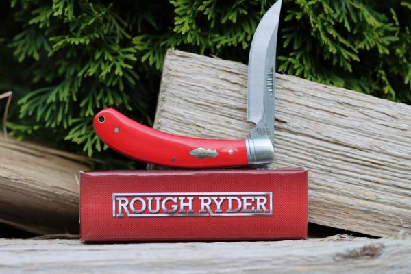 ROUGH RYDER RED MICARTA LARGE BOW TRAPPER ROUGH RYDER RED MICARTA LARGE BOW TRAPPER