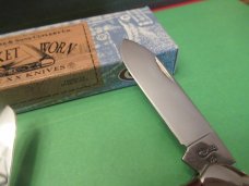 Case XX 1996 Red Bone Pocket Worn Canoe Pattern # 62131 SS Case XX 1996 Red Bone Pocket Worn Canoe Pattern # 62131 SS
