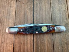 Canal Street Cutlery Muskrat Amber Jigged Bone Canal Street Cutlery Muskrat Amber Jigged Bone