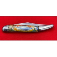 Vintage Imperial PROV USA Texas Toothpick or Fishing Knife w/Foil Scales Swordfish c.1946-1956 Vintage Imperial PROV USA Texas Toothpick or Fishing Knife w/Foil Scales Swordfish c.1946-1956