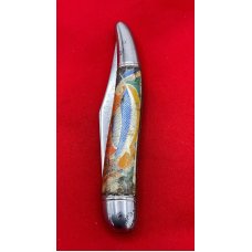 Vintage Imperial PROV USA Texas Toothpick or Fishing Knife w/Foil Scales Swordfish c.1946-1956 Vintage Imperial PROV USA Texas Toothpick or Fishing Knife w/Foil Scales Swordfish c.1946-1956
