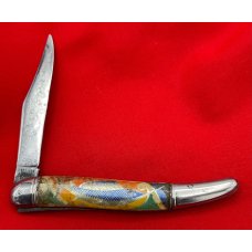 Vintage Imperial PROV USA Texas Toothpick or Fishing Knife w/Foil Scales Swordfish c.1946-1956 Vintage Imperial PROV USA Texas Toothpick or Fishing Knife w/Foil Scales Swordfish c.1946-1956
