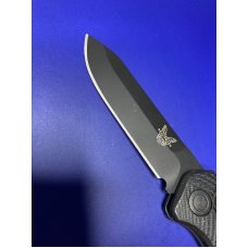 Benchmade 85551 Mediator Knife Black G-10 (3.3" Black) 