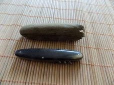 Vintage Henckels Knife with leather pouch