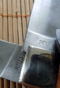 Remington UMC 30 years Bullet knife R1123, Date: 2012