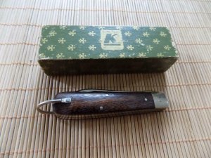 Rare Kabar Linemen's knife with original box, never used.