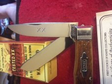 CASE BROTHERS BRADFORD PA 19USA92 TESTED XX 6223 BONE HANDLES WITH FLUTED BOLSTER PLUS COA & BOX CASE BROTHERS BRADFORD PA 19USA92 TESTED XX 6223 BONE HANDLES WITH FLUTED BOLSTER PLUS COA & BOX