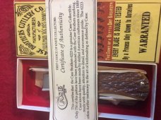CASE BROTHERS BRADFORD PA 19USA92 TESTED XX 6223 BONE HANDLES WITH FLUTED BOLSTER PLUS COA & BOX CASE BROTHERS BRADFORD PA 19USA92 TESTED XX 6223 BONE HANDLES WITH FLUTED BOLSTER PLUS COA & BOX