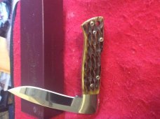 CASE  XX SOLINGEN GERMANY DE 151501L 440C GERMANY GREEN BONE HUNTER LOCKBACK NEW IN BOX
