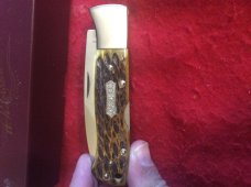 CASE  XX SOLINGEN GERMANY DE 151501L 440C GERMANY GREEN BONE HUNTER LOCKBACK NEW IN BOX