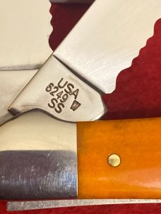 2021 Case XX USA 6249W SS Orange Bone Smooth Copperhead With Two Stainless Steel Wharncliff Blades 2021 Case XX USA 6249W SS Orange Bone Smooth Copperhead With Two Stainless Steel Wharncliff Blades