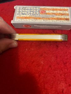 2021 Case XX USA 6249W SS Orange Bone Smooth Copperhead With Two Stainless Steel Wharncliff Blades 2021 Case XX USA 6249W SS Orange Bone Smooth Copperhead With Two Stainless Steel Wharncliff Blades