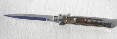 NEW OLD STOCK FRANK BELTRAME 11" GENUINE BRAZILIAN HORN ITALIAN STILETTO NEW OLD STOCK FRANK BELTRAME 11" GENUINE BRAZILIAN HORN ITALIAN STILETTO