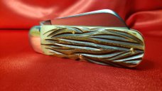 Great Eastern Cutlery 36 India Jigged Bone Elephant Toenail Clipper. New, Mint with tube and button.