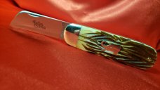 Great Eastern Cutlery 36 India Jigged Bone Elephant Toenail Clipper. New, Mint with tube and button.