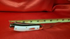 Great Eastern Cutlery 88 Trapper 888222 Yeti Ivory Acrylic New/Mint W/tube button waxed paper USA