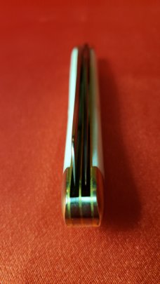Great Eastern Cutlery 88 Trapper 888222 Yeti Ivory Acrylic New/Mint W/tube button waxed paper USA