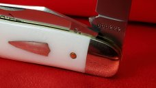 Great Eastern Cutlery 88 Trapper 888222 Yeti Ivory Acrylic New/Mint W/tube button waxed paper USA