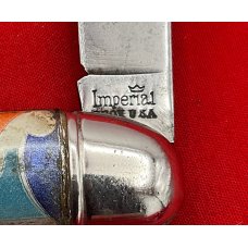 Vintage Imperial PROV USA Texas Toothpick or Fishing Knife w/Foil Scales Sailfish c.1946-1956 Vintage Imperial PROV USA Texas Toothpick or Fishing Knife w/Foil Scales Sailfish c.1946-1956