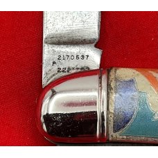 Vintage Imperial PROV USA Texas Toothpick or Fishing Knife w/Foil Scales Sailfish c.1946-1956 Vintage Imperial PROV USA Texas Toothpick or Fishing Knife w/Foil Scales Sailfish c.1946-1956