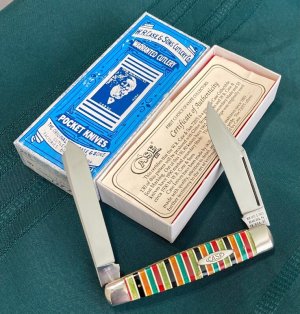 W.R. Case & Sons Case XX Classics Glitter Stripe Moose NOS 1992