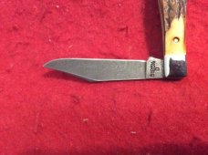 1989 CASE XX * USA 5125 1/2 DAM SUPER FAT AND GNARLY STAG HANDLE COKE BOTTLE WTH DAMASCUS BLADE LE 1989 CASE XX * USA 5125 1/2 DAM SUPER FAT AND GNARLY STAG HANDLE COKE BOTTLE WTH DAMASCUS BLADE LE