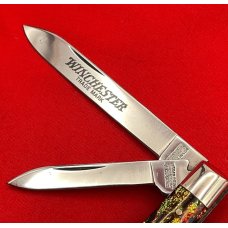 WINCHESTER ‘92 2078 2-Blade Physician’s Folding Pocket Knife Christmas Tree Scales Near Mint to Mint WINCHESTER ‘92 2078 2-Blade Physician’s Folding Pocket Knife Christmas Tree Scales Near Mint to Mint
