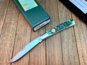 Canal Street Cutlery Half Moon Trapper Mint Green Bone 2008