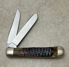Case XX USA 6254 SSP Tested XX Razor Edge 1979  Bone Trapper Knife 